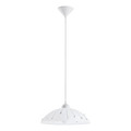 Eglo Vetro pendel Ø35 cm hvid/klar